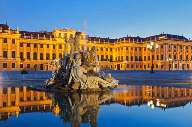 21 Sep 2012, Vienna, Austria --- Schonbrunn Palace in Vienna --- Image by © Rudy Sulgan/Corbis